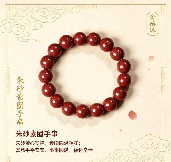 朱砂手串12mm